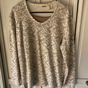 Bobbie Brooks Plaid Long Sleeve Top